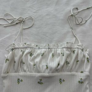 Princess Polly White Floral Mini Dress